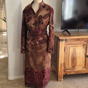 Vtg. Requirements Skirt Set